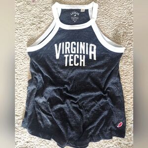 Virginia Tech League Black Tank Top NWOT Womens Small